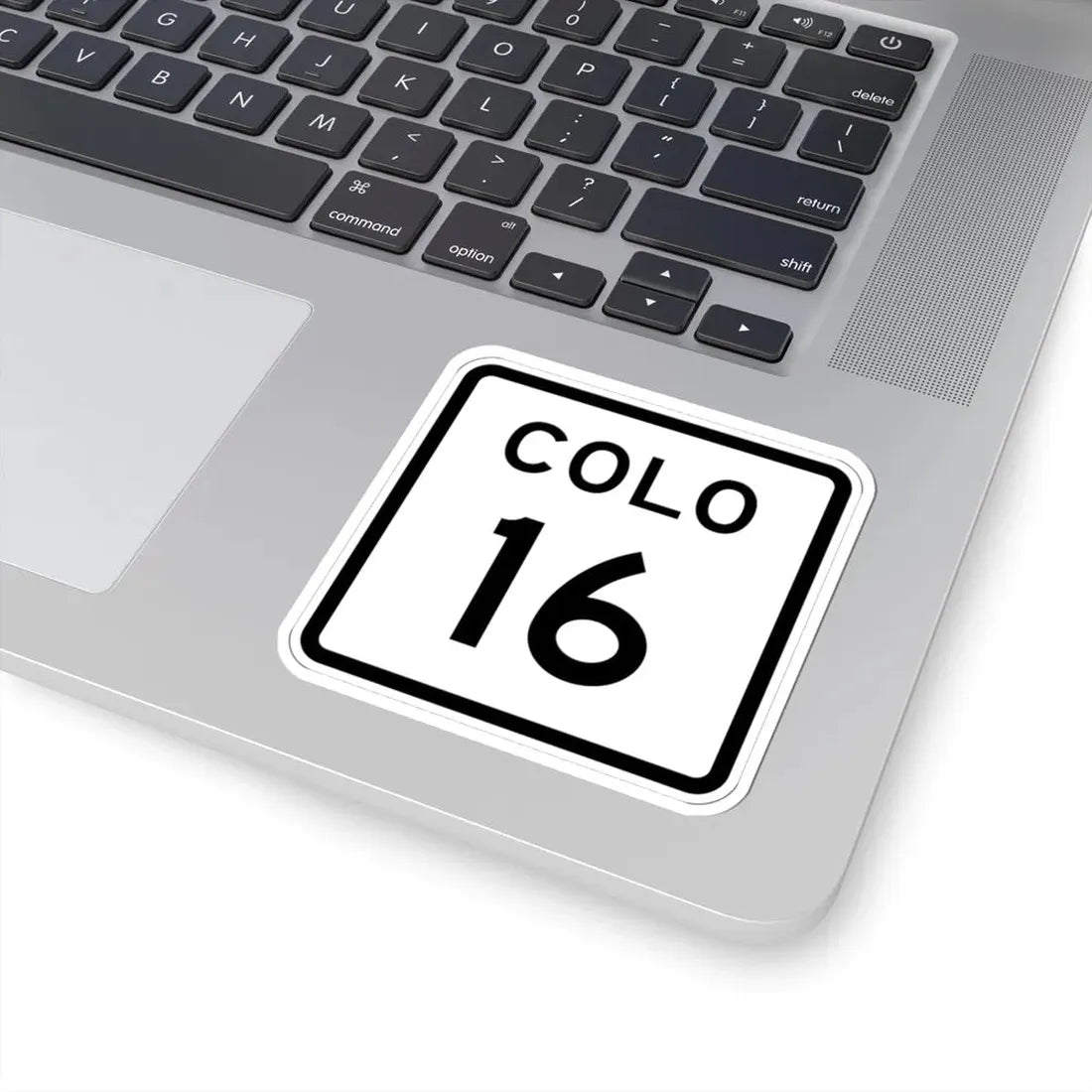 Colorado 16 1952 (Colorado) (Road Sign) STICKER Vinyl Kiss-Cut Decal - The Sticker Space