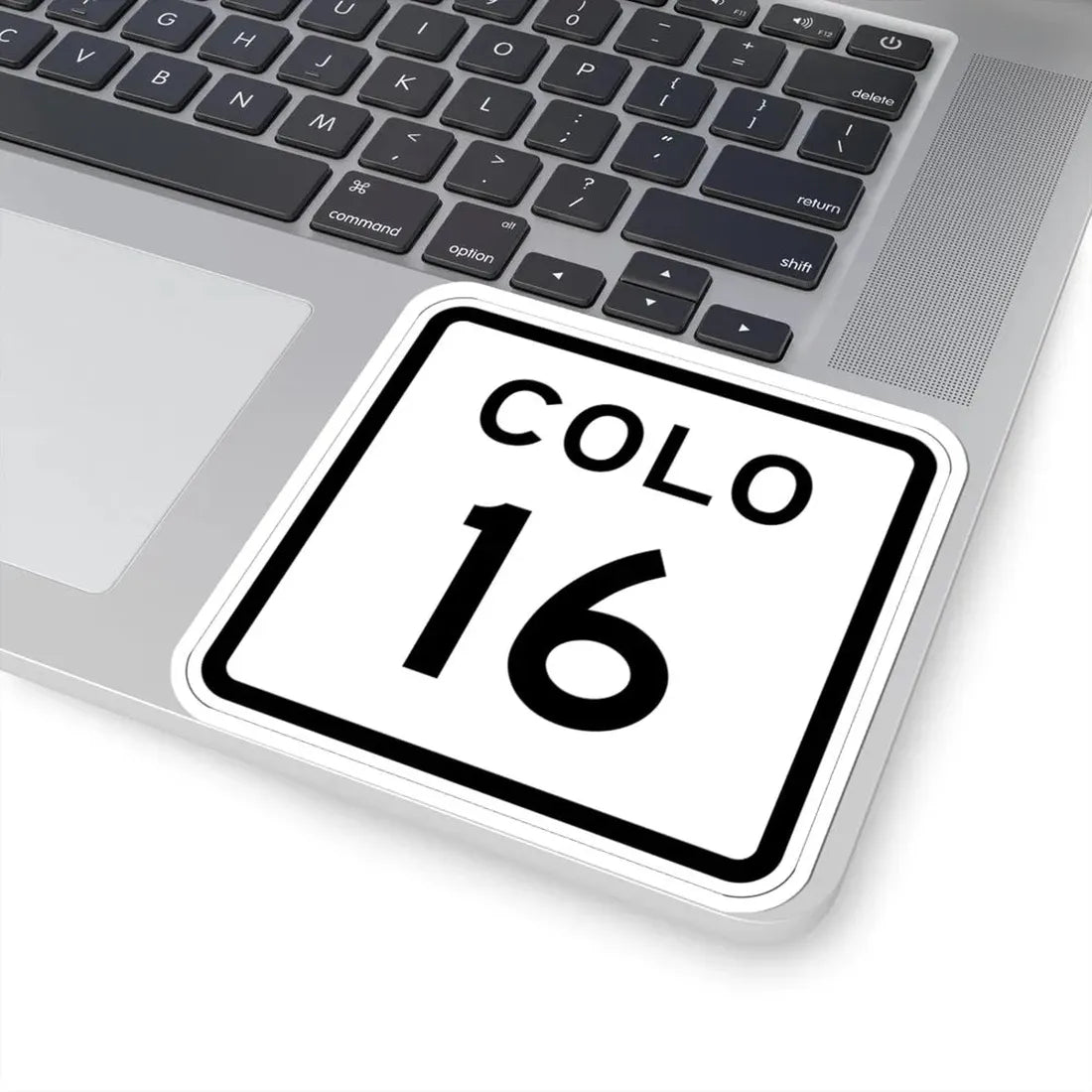 Colorado 16 1952 (Colorado) (Road Sign) STICKER Vinyl Kiss-Cut Decal - The Sticker Space