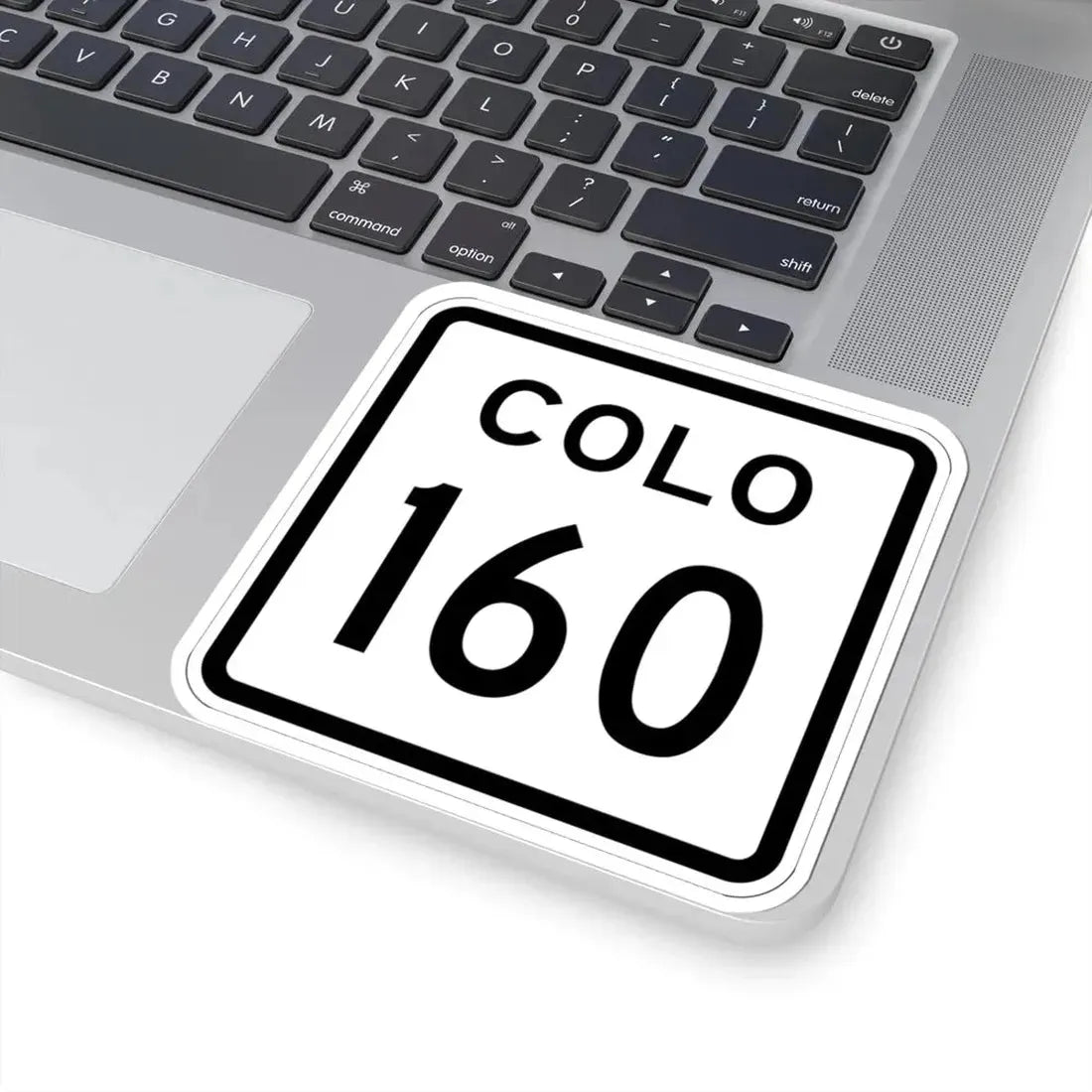 Colorado 160 1952 (Colorado) (Road Sign) STICKER Vinyl Kiss-Cut Decal - The Sticker Space