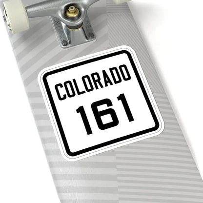 Colorado 161 1926 (Colorado) (Road Sign) STICKER Vinyl Kiss-Cut Decal - The Sticker Space