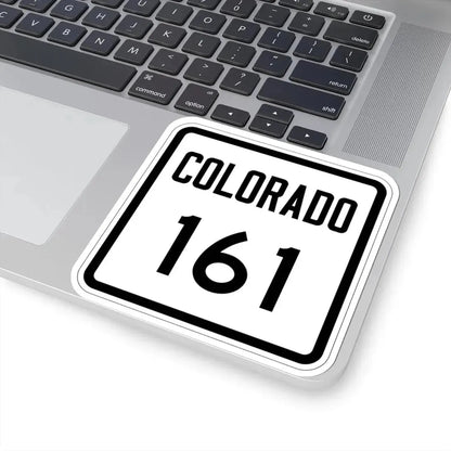 Colorado 161 1946 (Colorado) (Road Sign) STICKER Vinyl Kiss-Cut Decal - The Sticker Space