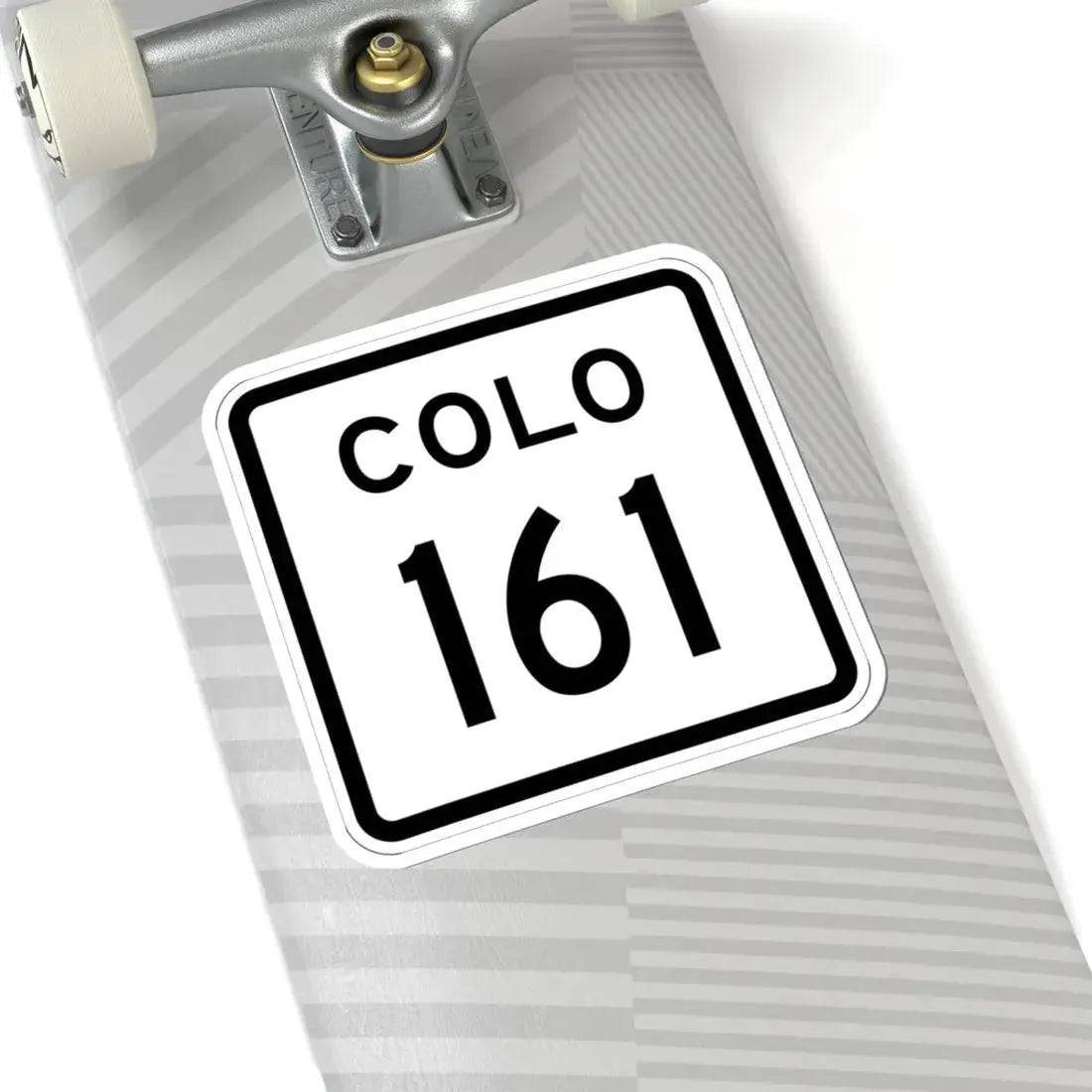 Colorado 161 1952 (Colorado) (Road Sign) STICKER Vinyl Kiss-Cut Decal - The Sticker Space