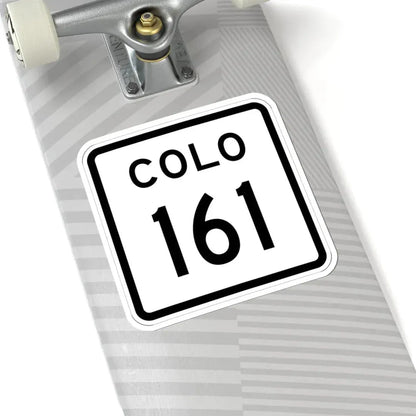 Colorado 161 1952 (Colorado) (Road Sign) STICKER Vinyl Kiss-Cut Decal - The Sticker Space