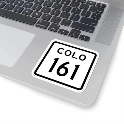 Colorado 161 1952 (Colorado) (Road Sign) STICKER Vinyl Kiss-Cut Decal - The Sticker Space