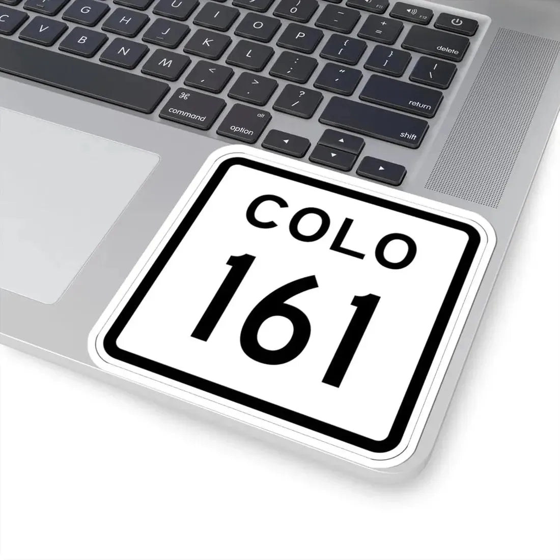 Colorado 161 1952 (Colorado) (Road Sign) STICKER Vinyl Kiss-Cut Decal - The Sticker Space