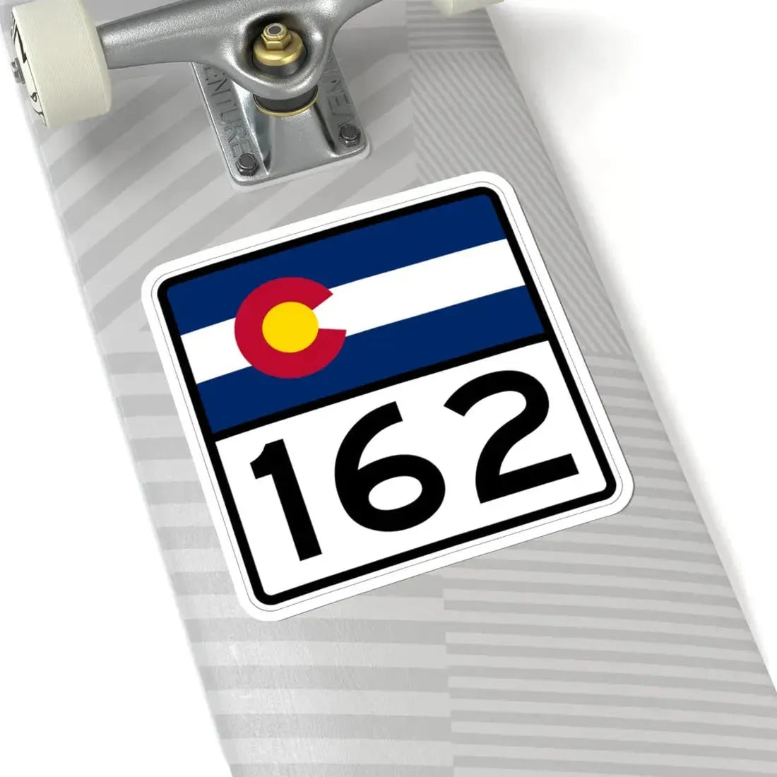 Colorado 162 (Colorado) (Road Sign) STICKER Vinyl Kiss-Cut Decal - The Sticker Space