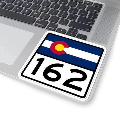 Colorado 162 (Colorado) (Road Sign) STICKER Vinyl Kiss-Cut Decal - The Sticker Space