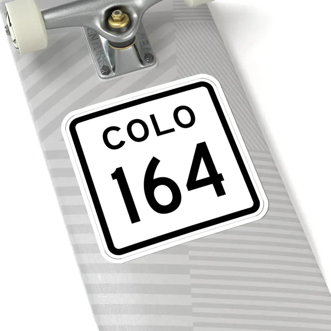 Colorado 164 1952 (Colorado) (Road Sign) STICKER Vinyl Kiss-Cut Decal - The Sticker Space