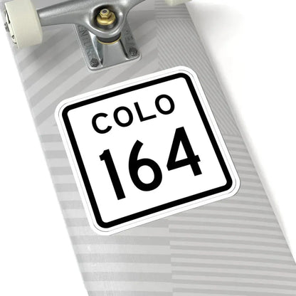 Colorado 164 1952 (Colorado) (Road Sign) STICKER Vinyl Kiss-Cut Decal - The Sticker Space