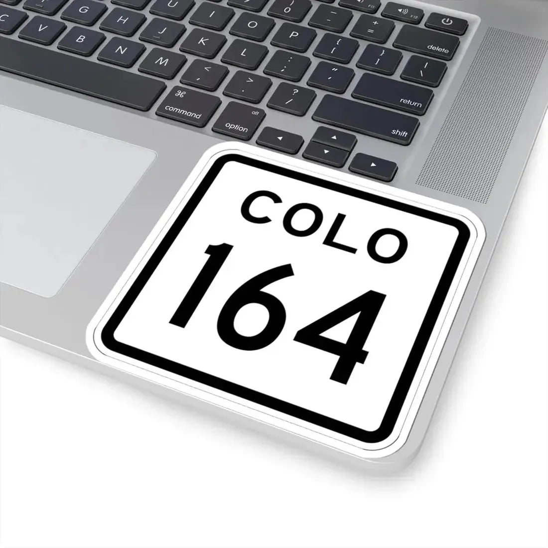 Colorado 164 1952 (Colorado) (Road Sign) STICKER Vinyl Kiss-Cut Decal - The Sticker Space