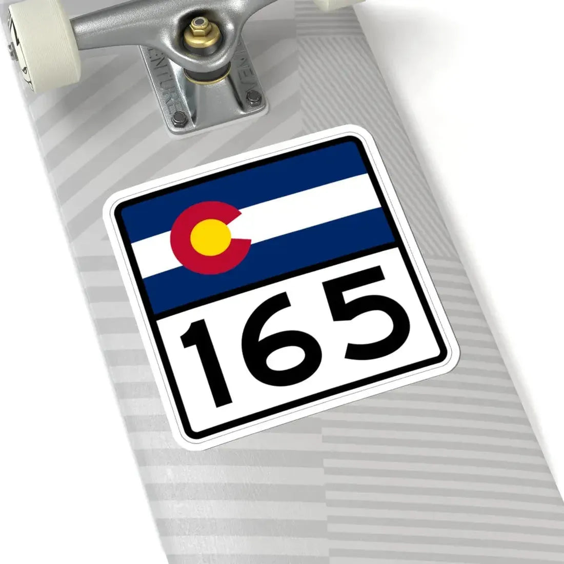 Colorado 165 (Colorado) (Road Sign) STICKER Vinyl Kiss-Cut Decal - The Sticker Space