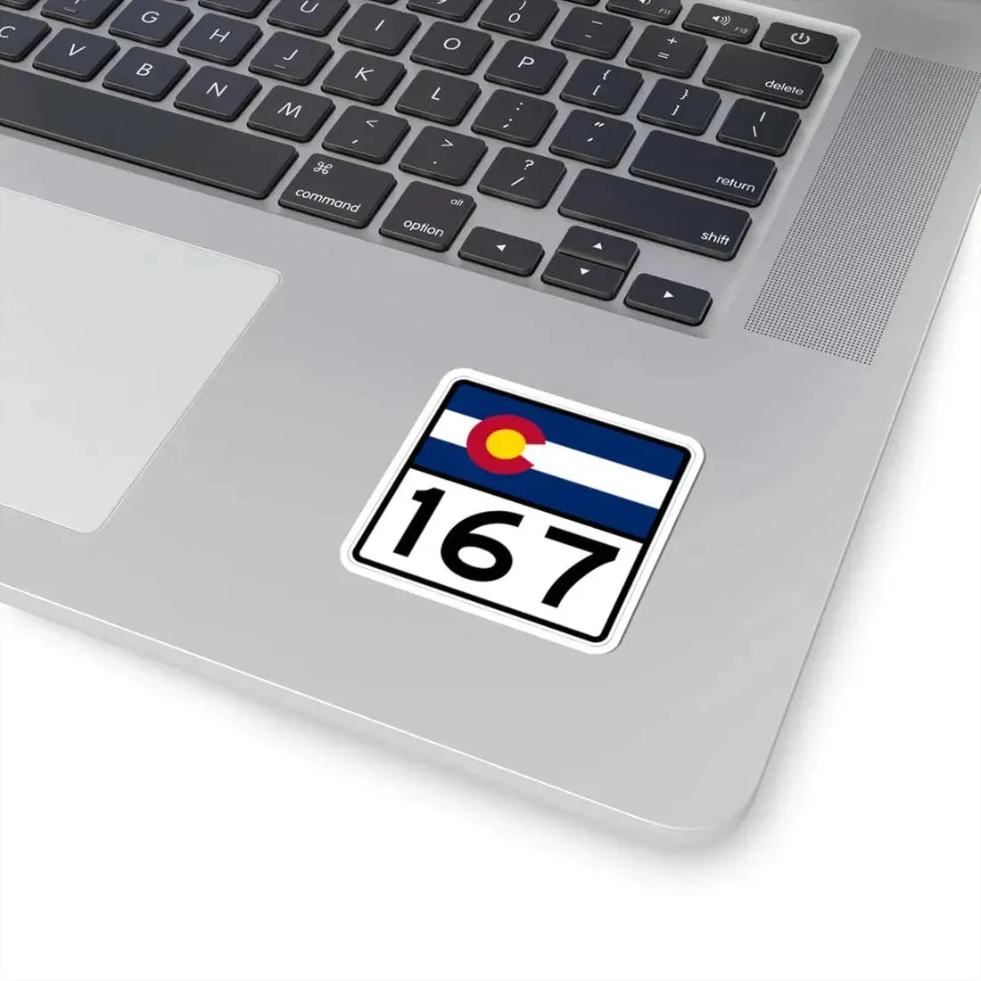 Colorado 167 (Colorado) (Road Sign) STICKER Vinyl Kiss-Cut Decal - The Sticker Space