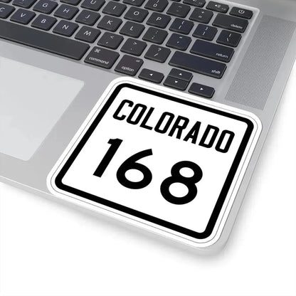 Colorado 168 1946 (Colorado) (Road Sign) STICKER Vinyl Kiss-Cut Decal - The Sticker Space