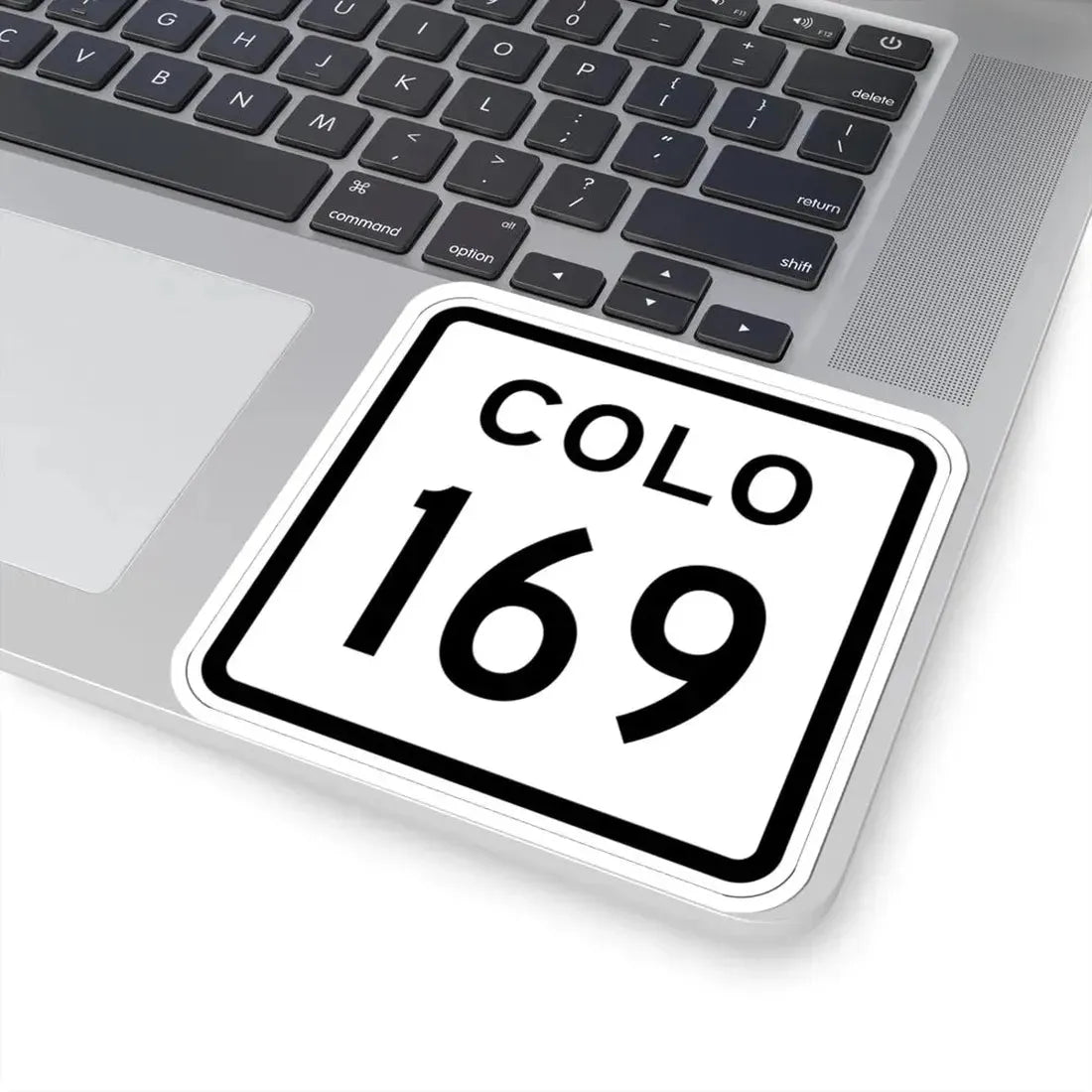 Colorado 169 1952 (Colorado) (Road Sign) STICKER Vinyl Kiss-Cut Decal - The Sticker Space