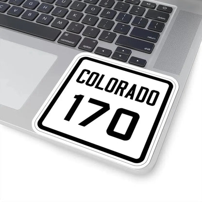 Colorado 170 1926 (Colorado) (Road Sign) STICKER Vinyl Kiss-Cut Decal - The Sticker Space