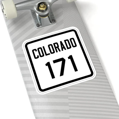 Colorado 171 1926 (Colorado) (Road Sign) STICKER Vinyl Kiss-Cut Decal - The Sticker Space
