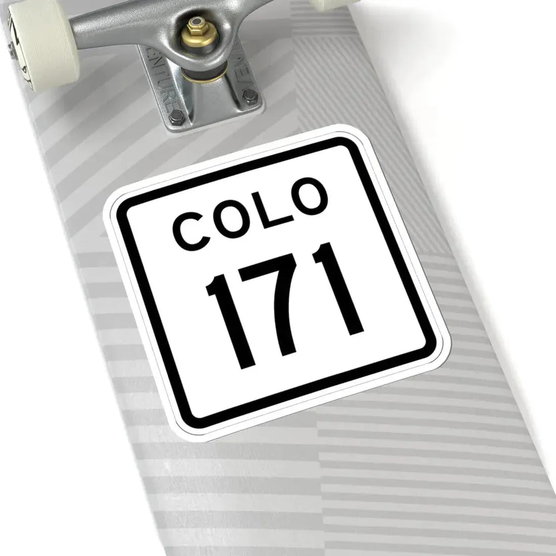 Colorado 171 1952 (Colorado) (Road Sign) STICKER Vinyl Kiss-Cut Decal - The Sticker Space