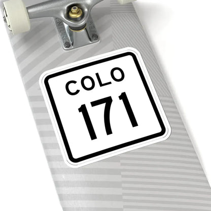 Colorado 171 1952 (Colorado) (Road Sign) STICKER Vinyl Kiss-Cut Decal - The Sticker Space