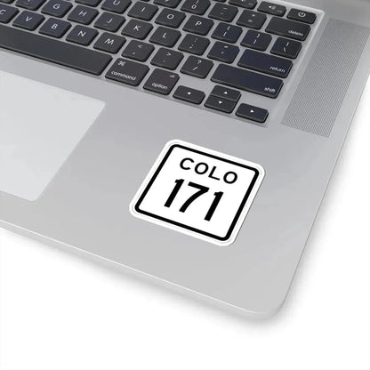 Colorado 171 1952 (Colorado) (Road Sign) STICKER Vinyl Kiss-Cut Decal - The Sticker Space