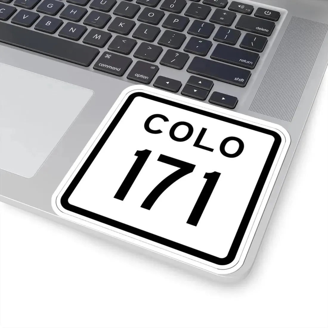 Colorado 171 1952 (Colorado) (Road Sign) STICKER Vinyl Kiss-Cut Decal - The Sticker Space