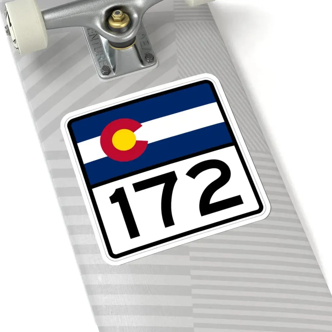 Colorado 172 (Colorado) (Road Sign) STICKER Vinyl Kiss-Cut Decal - The Sticker Space