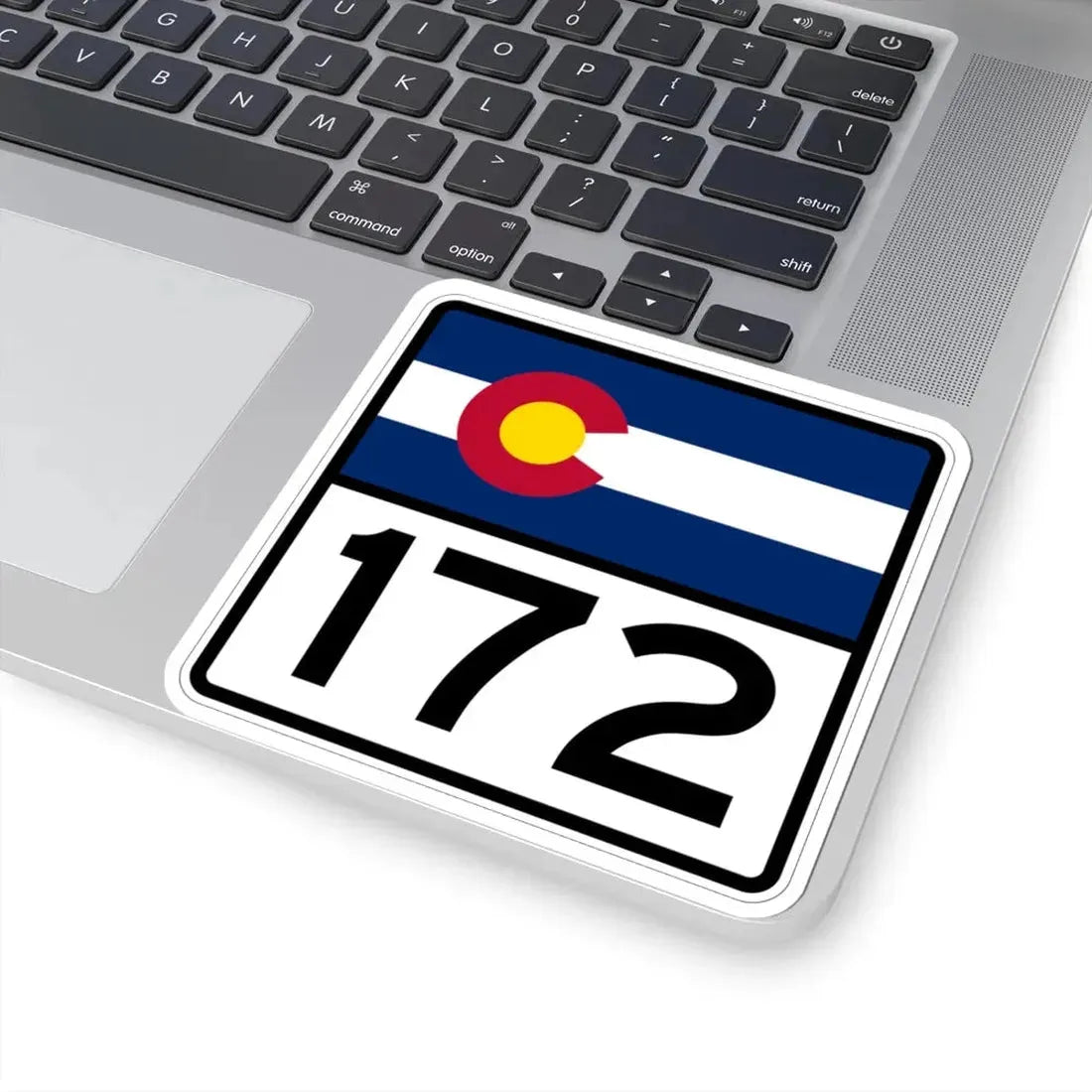 Colorado 172 (Colorado) (Road Sign) STICKER Vinyl Kiss-Cut Decal - The Sticker Space