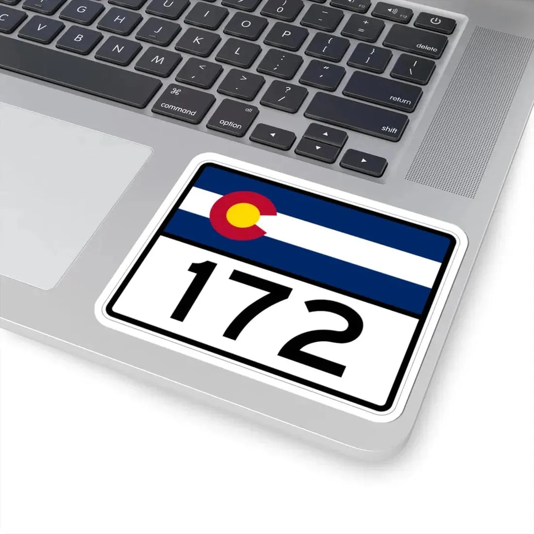Colorado 172 wide (Colorado) (Road Sign) STICKER Vinyl Kiss-Cut Decal - The Sticker Space