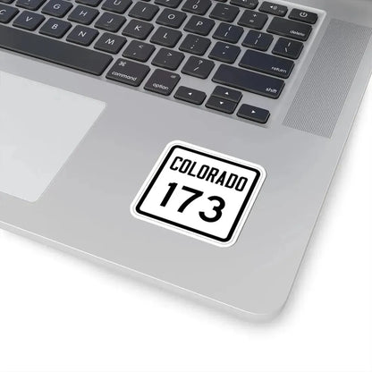 Colorado 173 1946 (Colorado) (Road Sign) STICKER Vinyl Kiss-Cut Decal - The Sticker Space