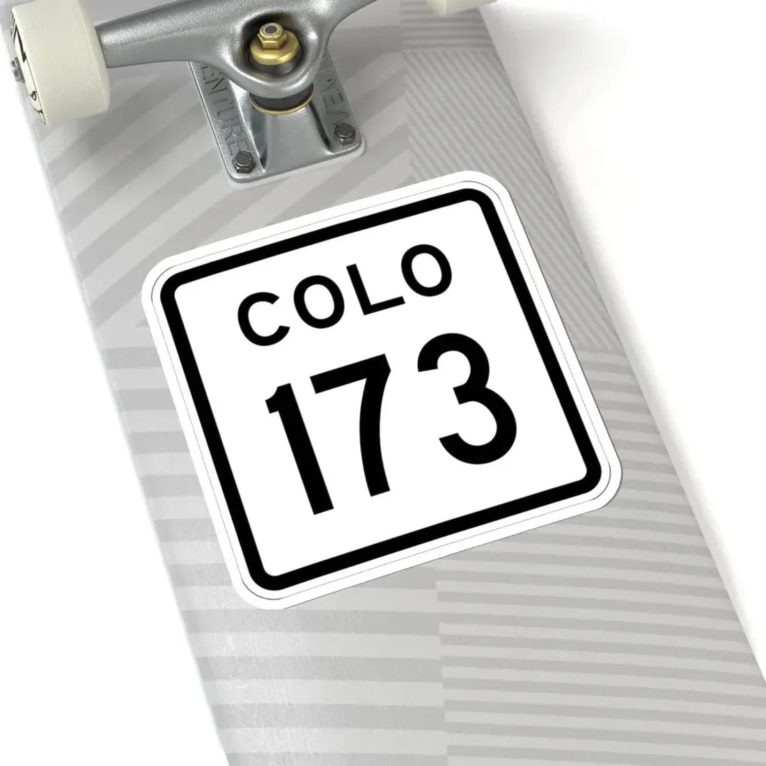 Colorado 173 1952 (Colorado) (Road Sign) STICKER Vinyl Kiss-Cut Decal - The Sticker Space