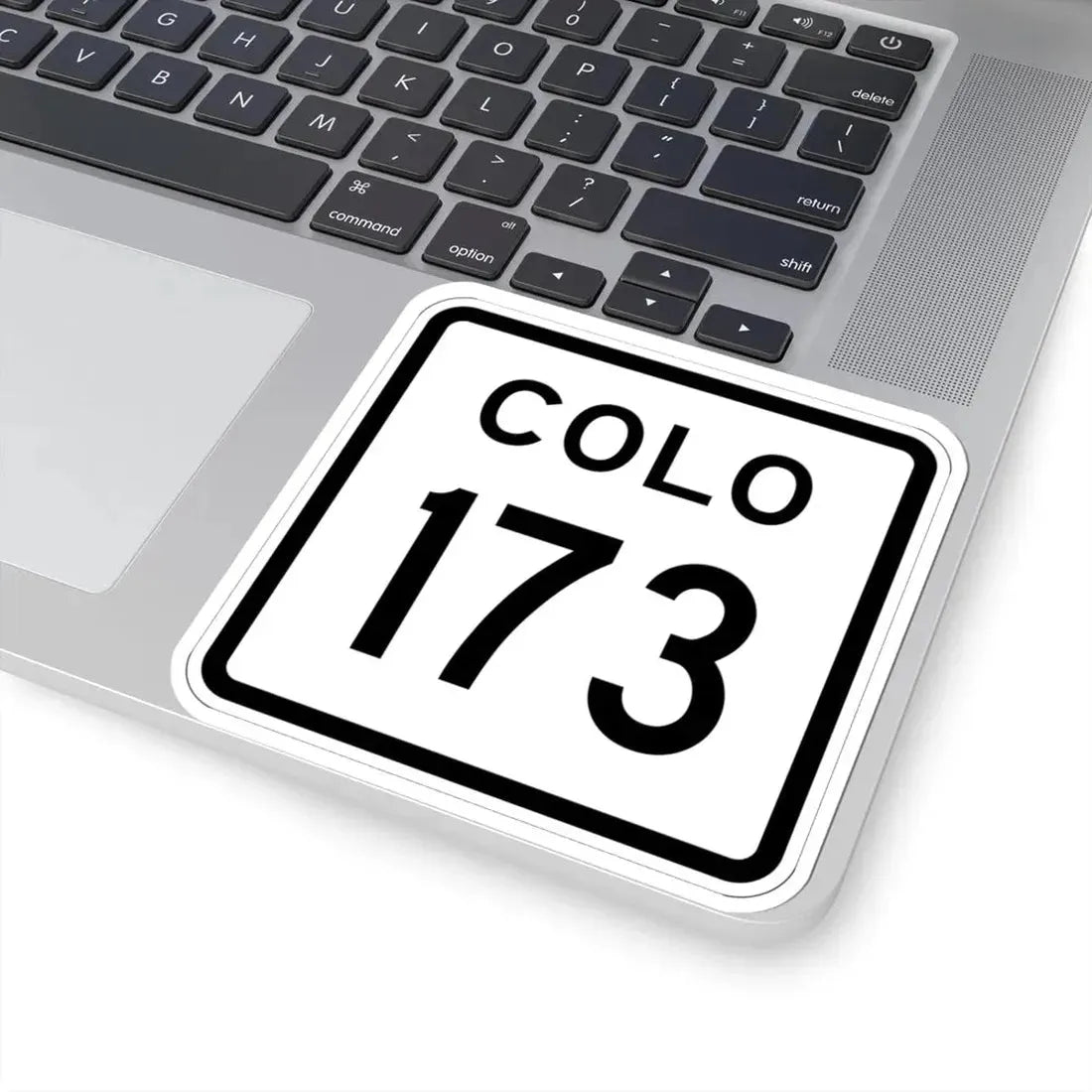 Colorado 173 1952 (Colorado) (Road Sign) STICKER Vinyl Kiss-Cut Decal - The Sticker Space