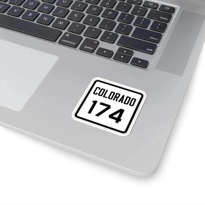 Colorado 174 1926 (Colorado) (Road Sign) STICKER Vinyl Kiss-Cut Decal - The Sticker Space