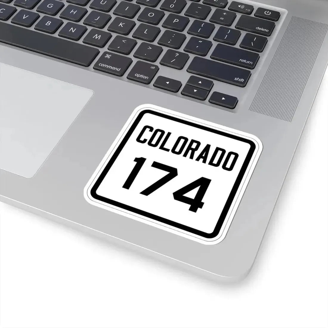 Colorado 174 1926 (Colorado) (Road Sign) STICKER Vinyl Kiss-Cut Decal - The Sticker Space