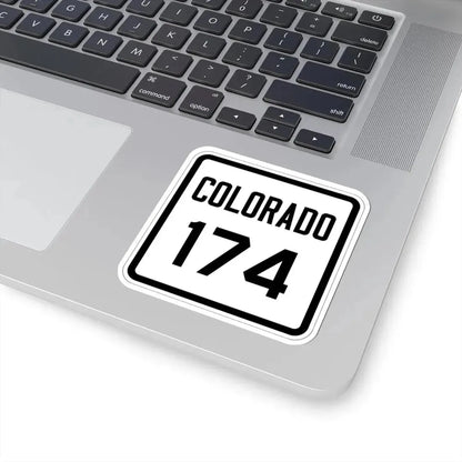 Colorado 174 1926 (Colorado) (Road Sign) STICKER Vinyl Kiss-Cut Decal - The Sticker Space