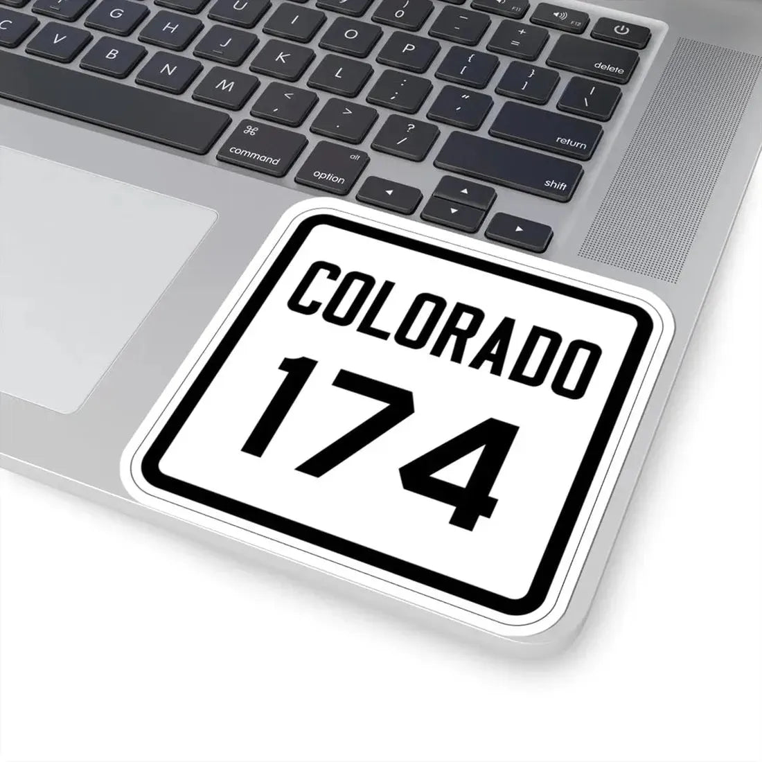 Colorado 174 1926 (Colorado) (Road Sign) STICKER Vinyl Kiss-Cut Decal - The Sticker Space