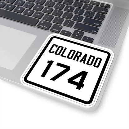 Colorado 174 1926 (Colorado) (Road Sign) STICKER Vinyl Kiss-Cut Decal - The Sticker Space