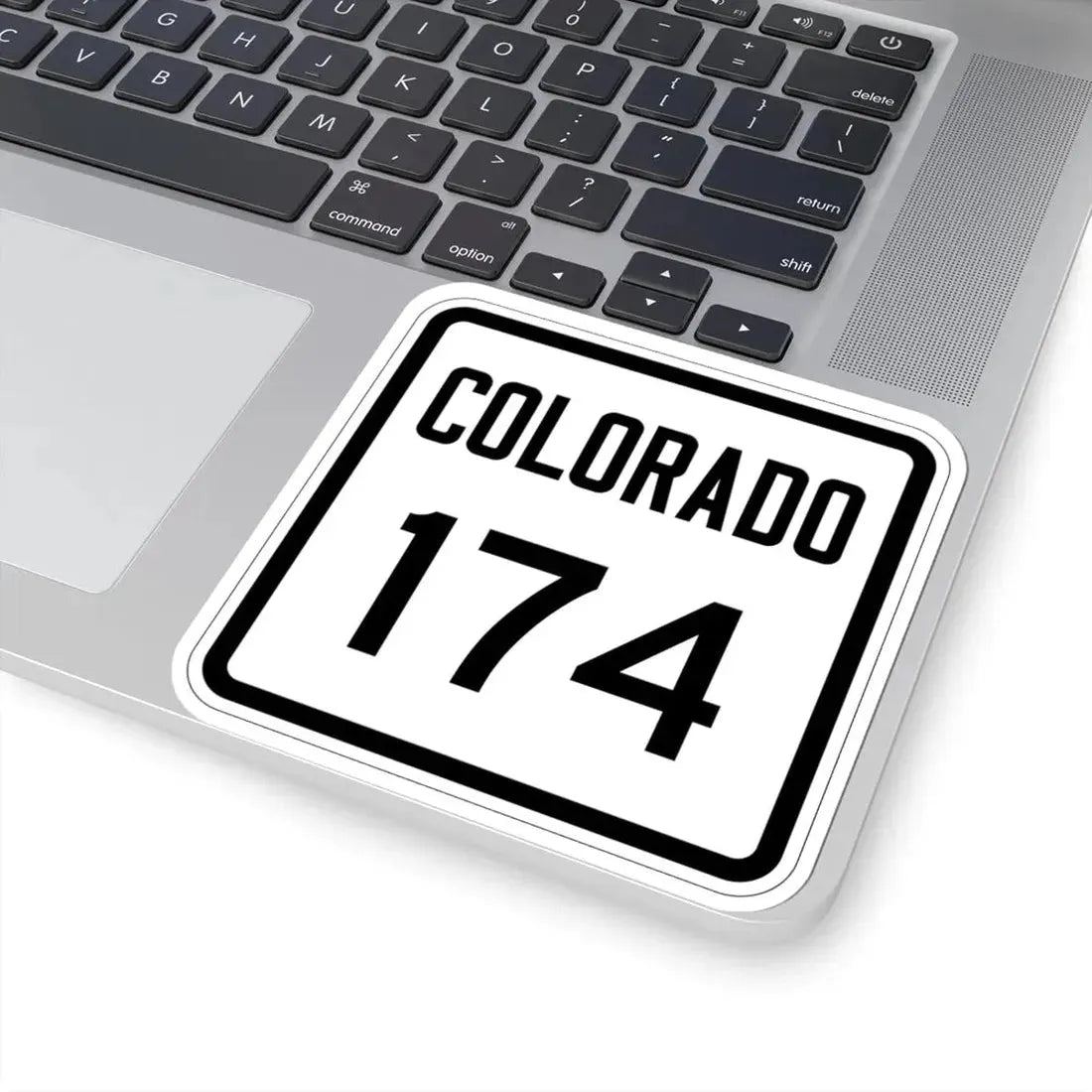 Colorado 174 1946 (Colorado) (Road Sign) STICKER Vinyl Kiss-Cut Decal - The Sticker Space