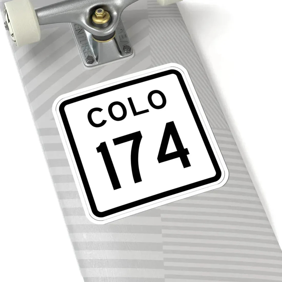 Colorado 174 1952 (Colorado) (Road Sign) STICKER Vinyl Kiss-Cut Decal - The Sticker Space