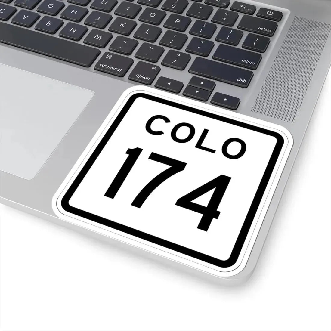 Colorado 174 1952 (Colorado) (Road Sign) STICKER Vinyl Kiss-Cut Decal - The Sticker Space