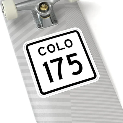 Colorado 175 1952 (Colorado) (Road Sign) STICKER Vinyl Kiss-Cut Decal - The Sticker Space