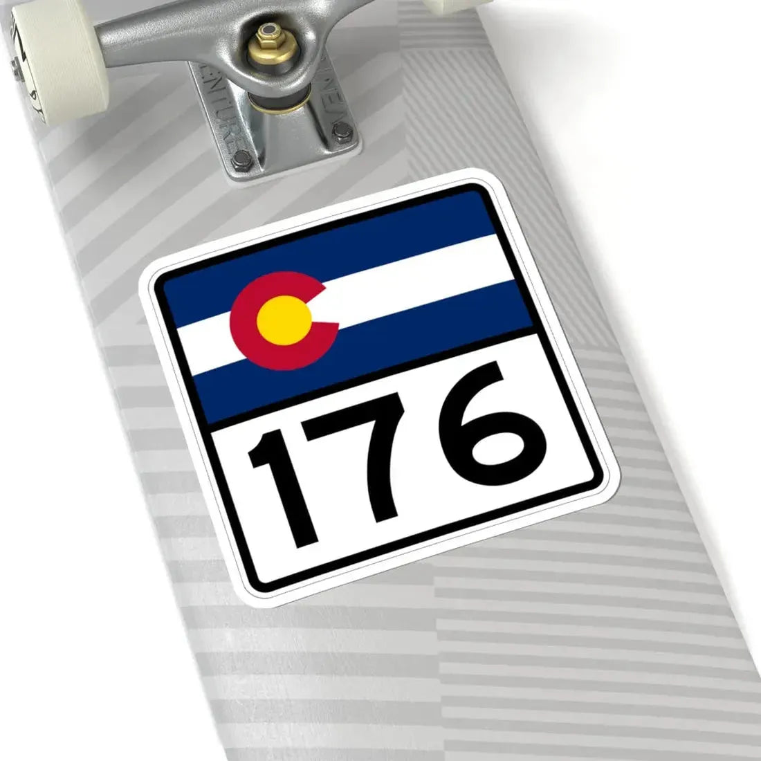 Colorado 176 (Colorado) (Road Sign) STICKER Vinyl Kiss-Cut Decal - The Sticker Space