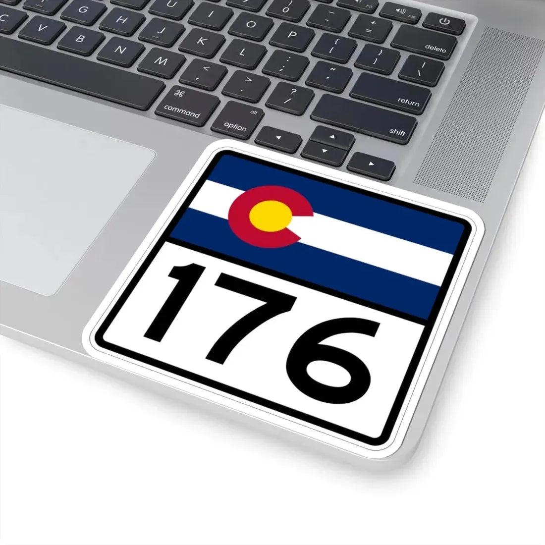 Colorado 176 (Colorado) (Road Sign) STICKER Vinyl Kiss-Cut Decal - The Sticker Space