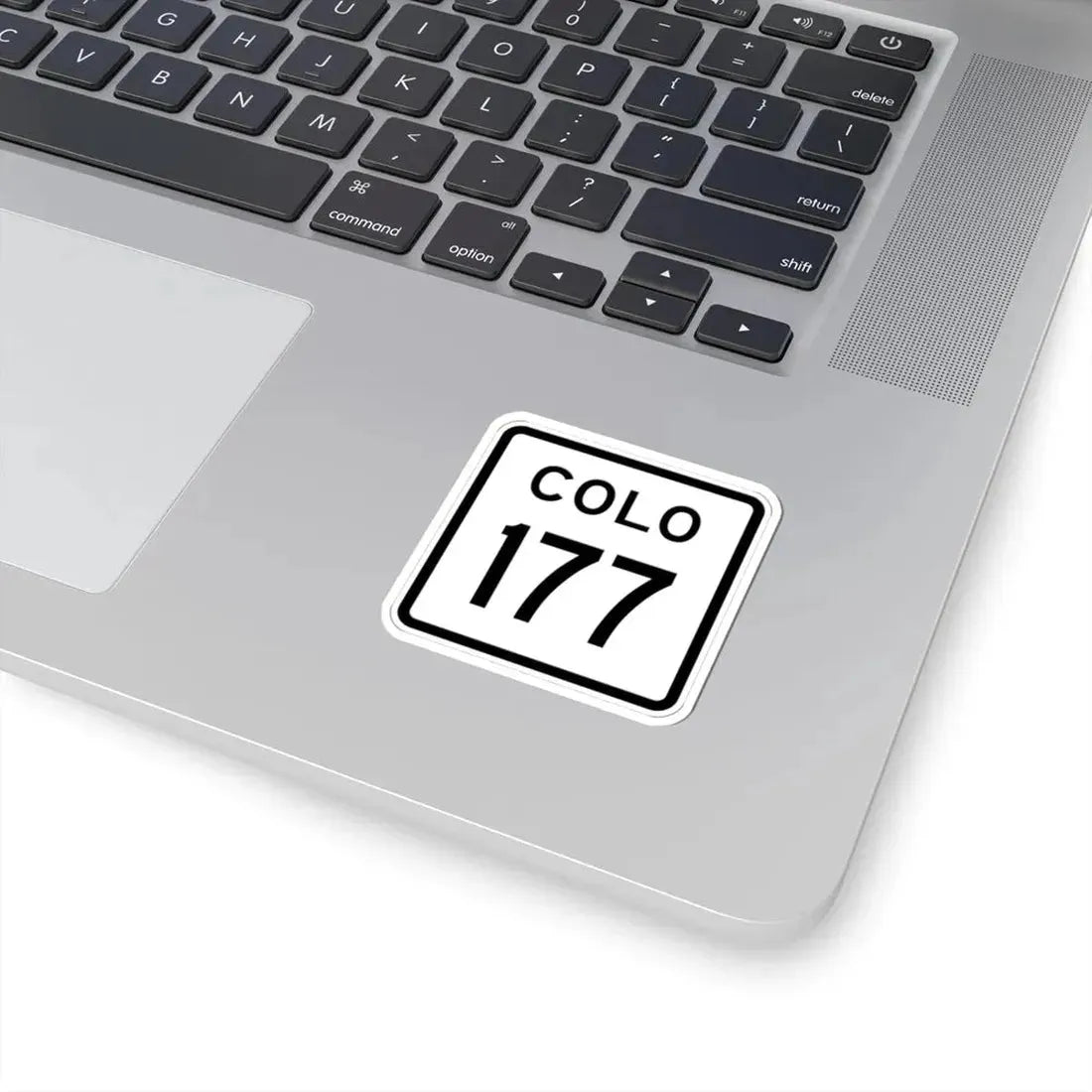 Colorado 177 1952 (Colorado) (Road Sign) STICKER Vinyl Kiss-Cut Decal - The Sticker Space