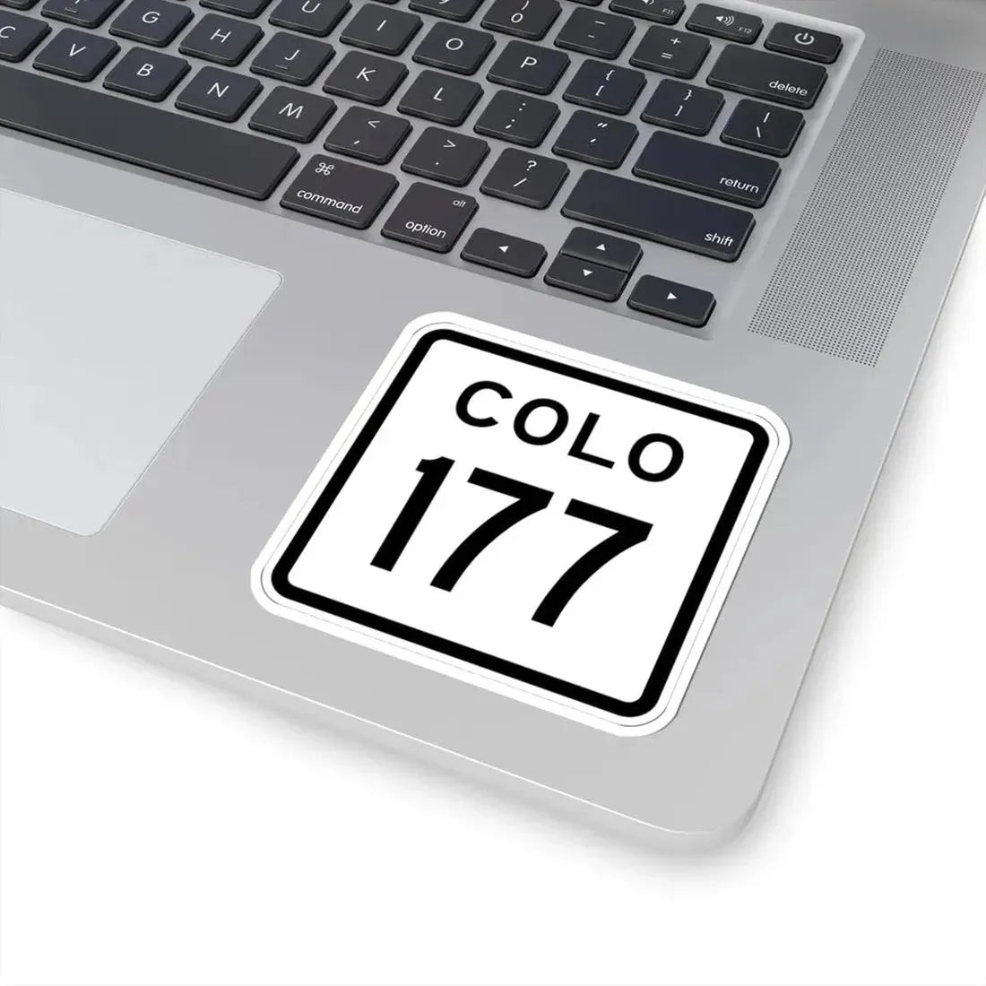 Colorado 177 1952 (Colorado) (Road Sign) STICKER Vinyl Kiss-Cut Decal - The Sticker Space