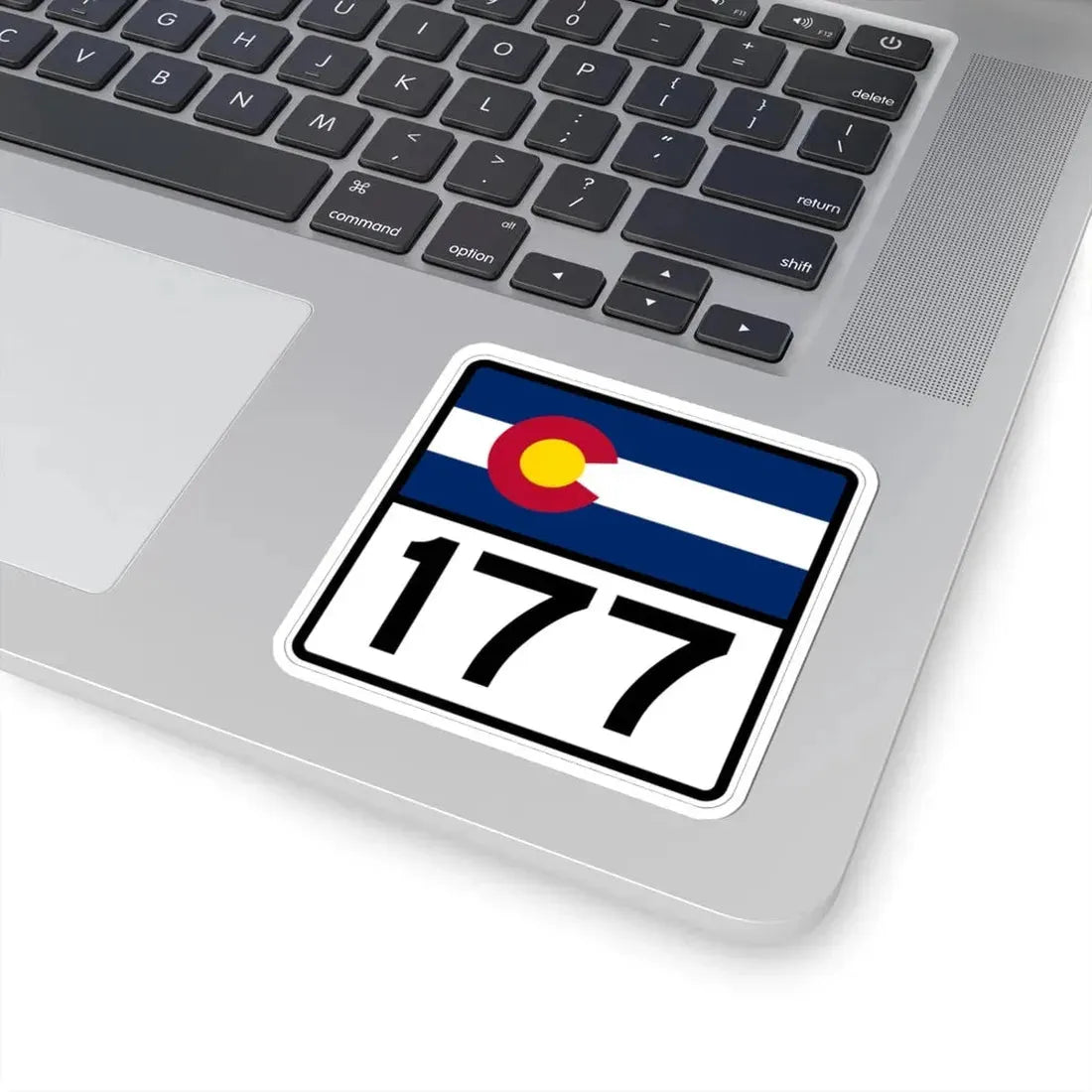 Colorado 177 (Colorado) (Road Sign) STICKER Vinyl Kiss-Cut Decal - The Sticker Space