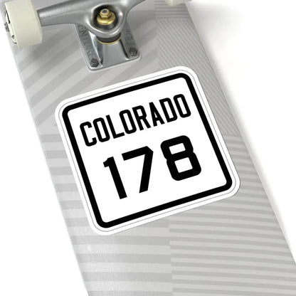 Colorado 178 1926 (Colorado) (Road Sign) STICKER Vinyl Kiss-Cut Decal - The Sticker Space