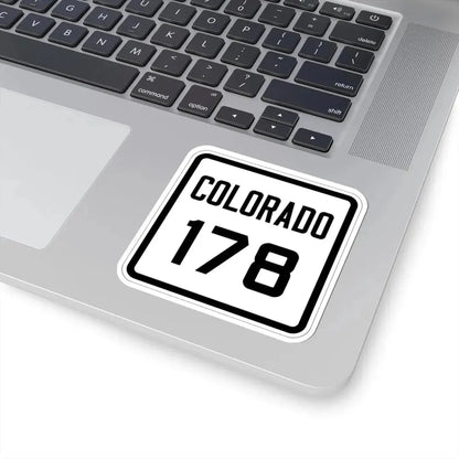 Colorado 178 1926 (Colorado) (Road Sign) STICKER Vinyl Kiss-Cut Decal - The Sticker Space