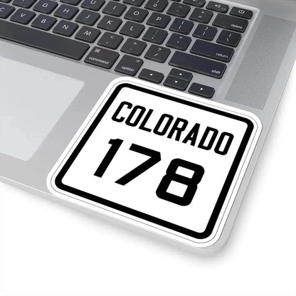 Colorado 178 1926 (Colorado) (Road Sign) STICKER Vinyl Kiss-Cut Decal - The Sticker Space