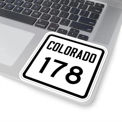 Colorado 178 1946 (Colorado) (Road Sign) STICKER Vinyl Kiss-Cut Decal - The Sticker Space