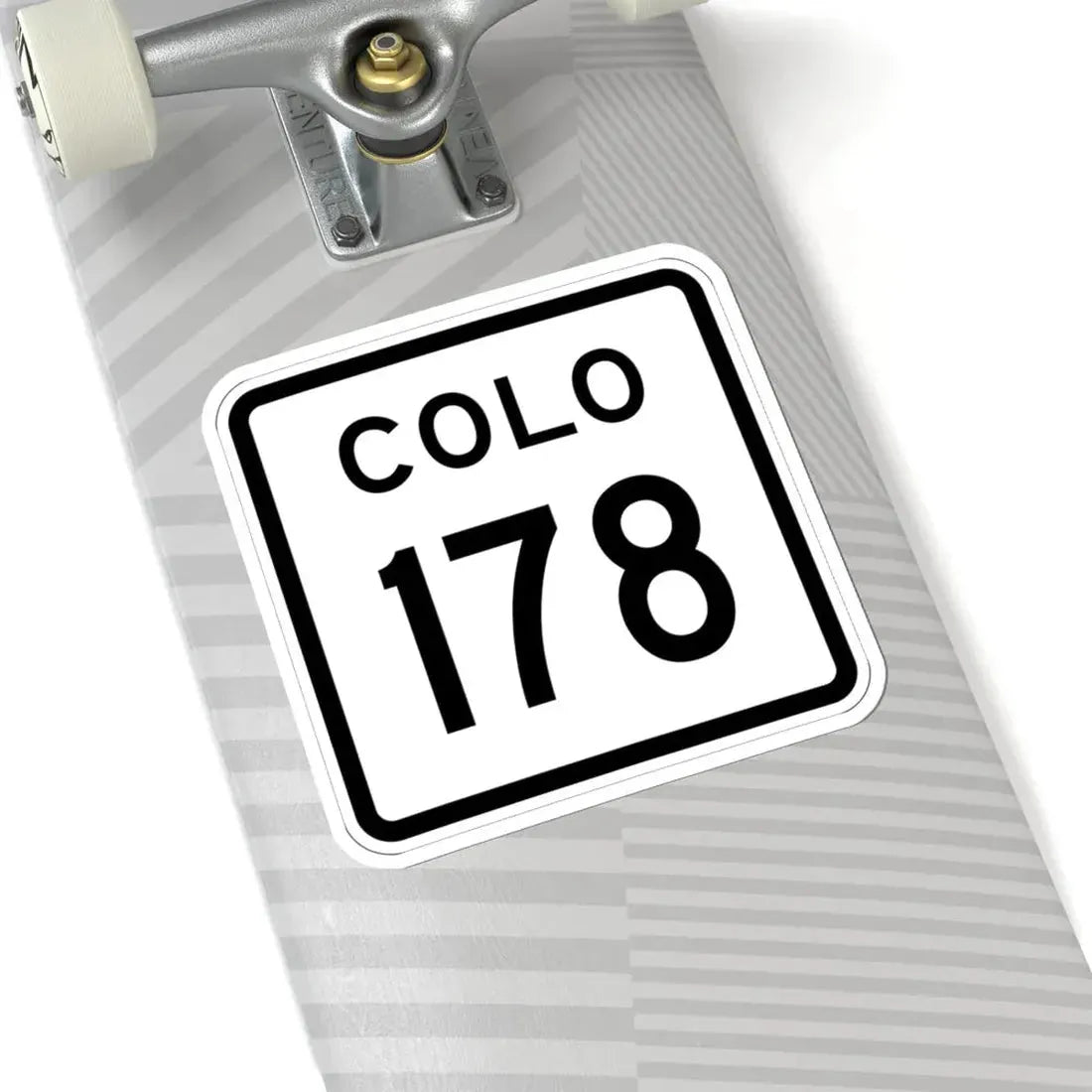 Colorado 178 1952 (Colorado) (Road Sign) STICKER Vinyl Kiss-Cut Decal - The Sticker Space