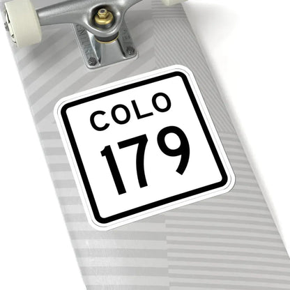 Colorado 179 1952 (Colorado) (Road Sign) STICKER Vinyl Kiss-Cut Decal - The Sticker Space